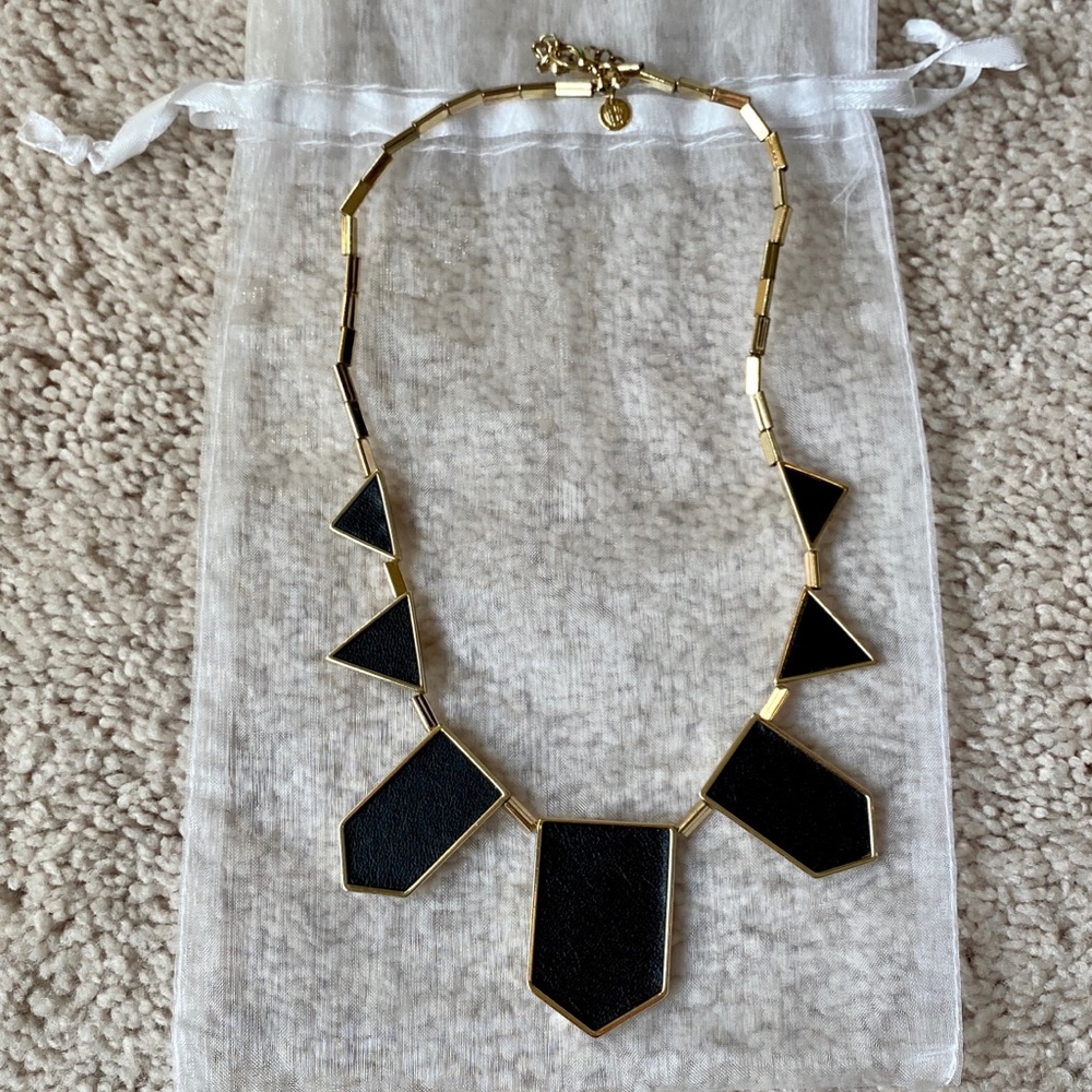 Black and Gold House of Harlow Necklace